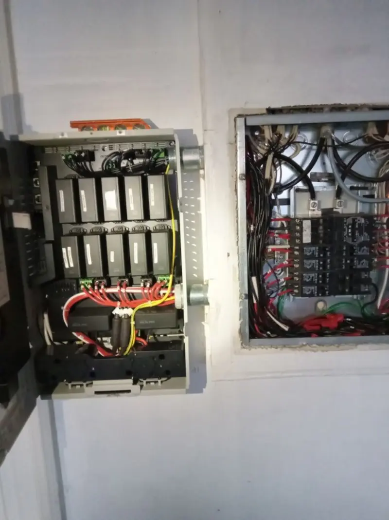 Electrical panel upgrade completed for Commercial Electrician Services in Windsor Locks